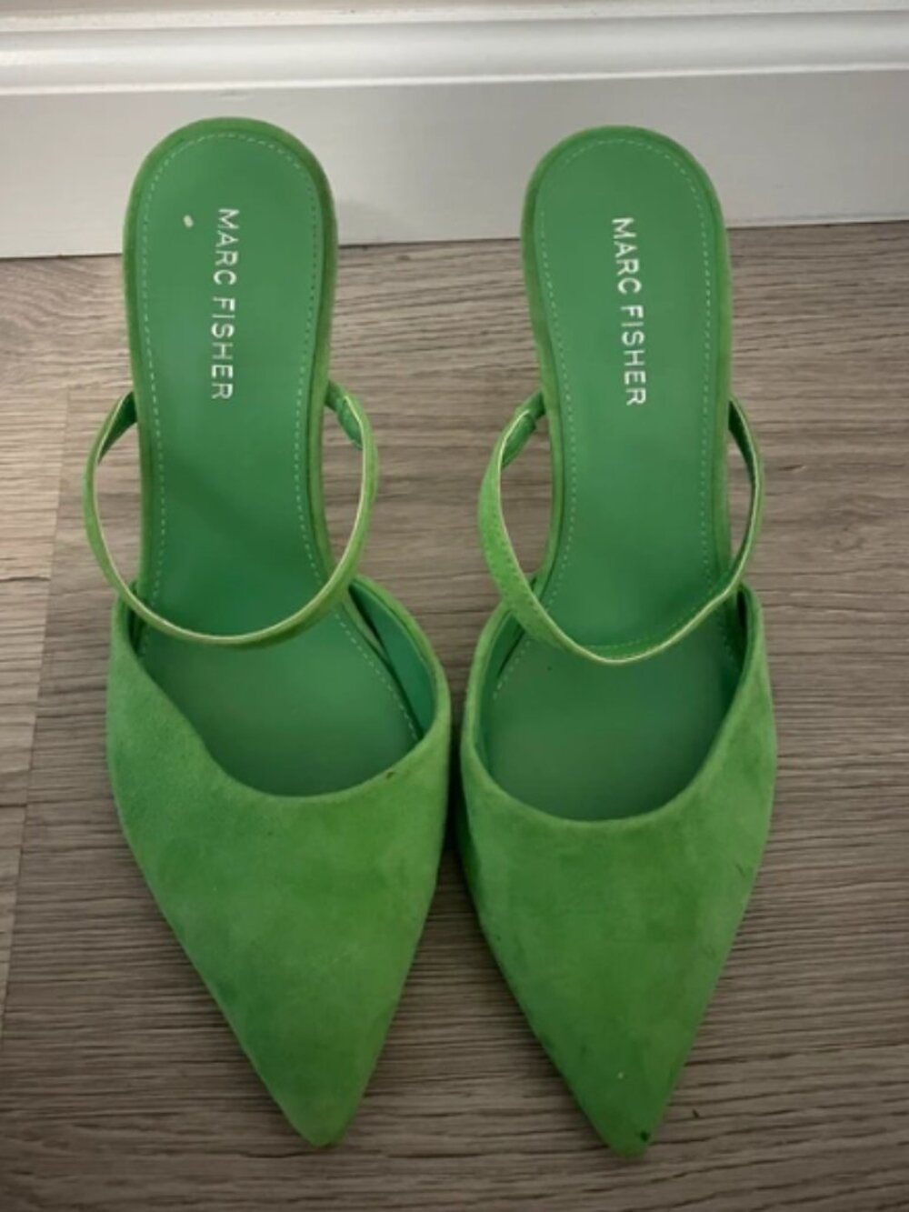 Marc Fisher Suede Mules